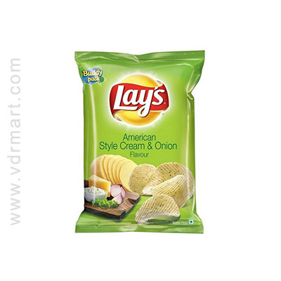 LAYS AMERICAN STYLE CREAM N ONION POTATO CHIPS